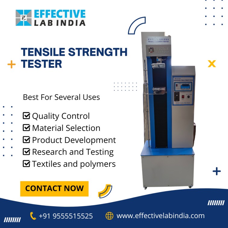 Empowering Industries With High-Quality Tensile Strength Testing Equipment